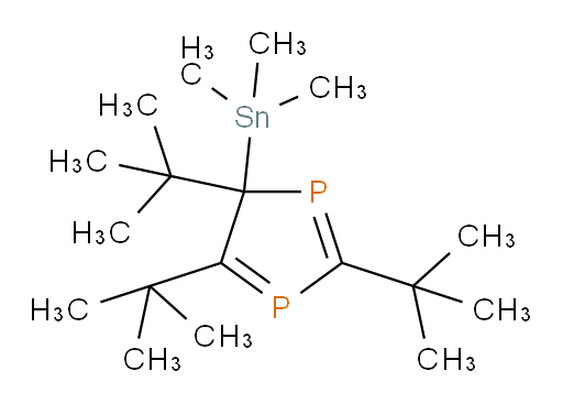 2,4,5-tri-tert-butyl-4-(trimethylstannyl)-4H-1,3-diphosphole