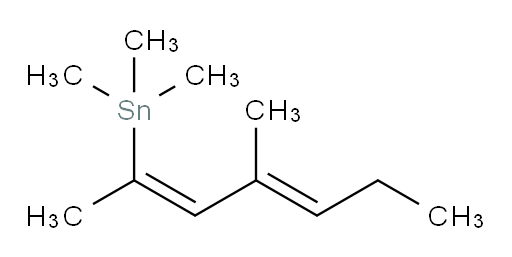 trimethyl((2Z,4E)-4-methylhepta-2,4-dien-2-yl)stannane