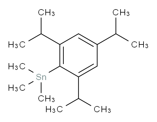 trimethyl(2,4,6-triisopropylphenyl)stannane