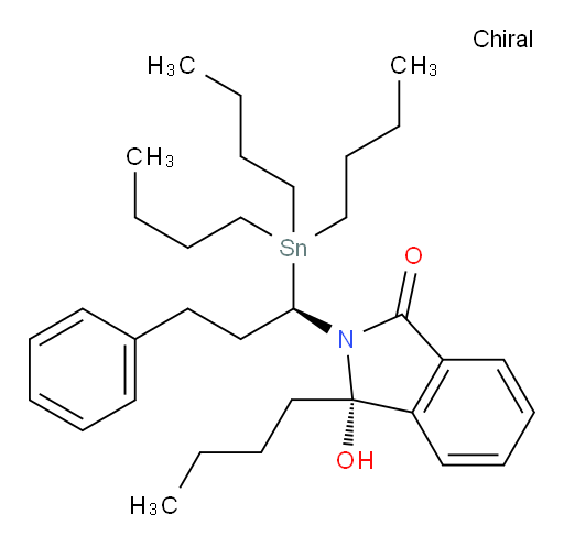 (S)-3-butyl-3-hydroxy-2-((R)-3-phenyl-1-(tributylstannyl)propyl)isoindolin-1-one