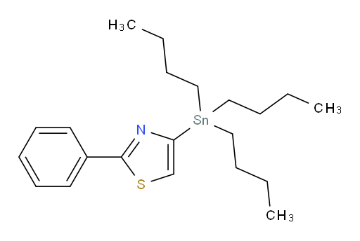 2-phenyl-4-(tributylstannyl)thiazole