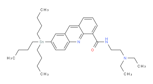 N-(2-(diethylamino)ethyl)-7-(tributylstannyl)acridine-4-carboxamide
