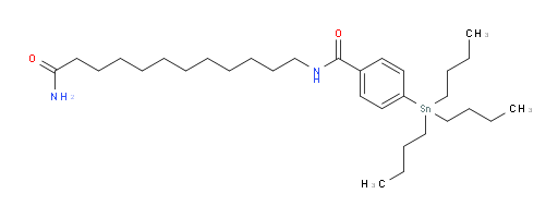 N-(12-amino-12-oxododecyl)-4-(tributylstannyl)benzamide