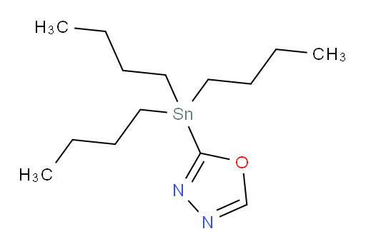 2-(tributylstannyl)-1,3,4-oxadiazole