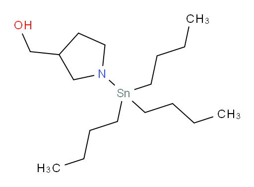 (1-(tributylstannyl)pyrrolidin-3-yl)methanol