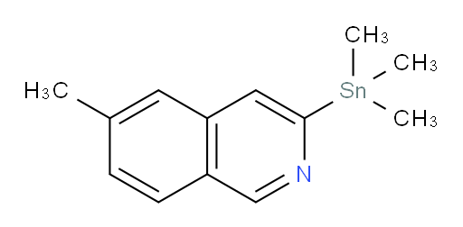 6-methyl-3-(trimethylstannyl)isoquinoline