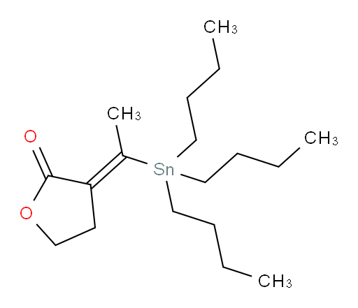 (E)-3-(1-(tributylstannyl)ethylidene)dihydrofuran-2(3H)-one