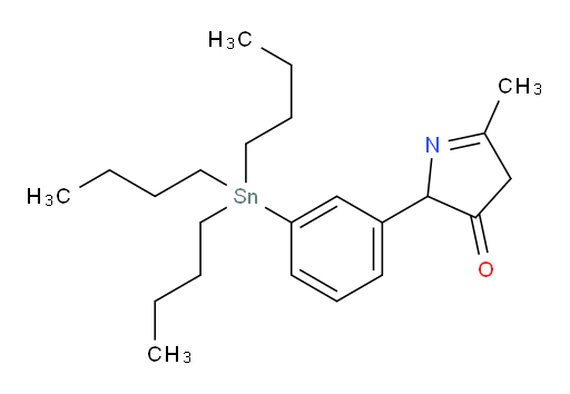 5-methyl-2-(3-(tributylstannyl)phenyl)-2H-pyrrol-3(4H)-one