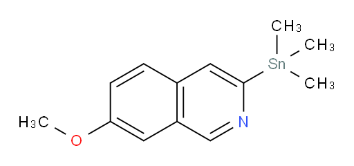 7-methoxy-3-(trimethylstannyl)isoquinoline