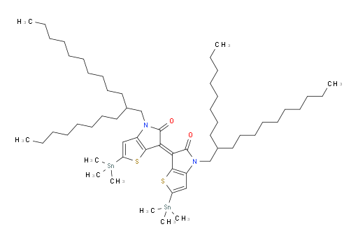 (Z)-4,4'-bis(2-octyldodecyl)-2,2'-bis(trimethylstannyl)-[6,6'-bithieno[3,2-b]pyrrolylidene]-5,5'(4H,4'H)-dione