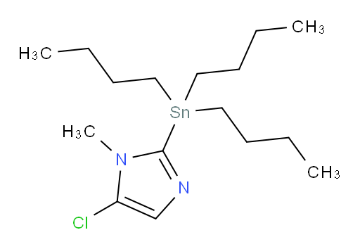 5-chloro-1-methyl-2-(tributylstannyl)-1H-imidazole