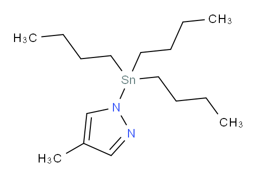4-methyl-1-(tributylstannyl)-1H-pyrazole