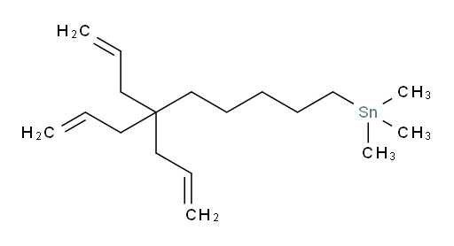 (6,6-diallylnon-8-en-1-yl)trimethylstannane