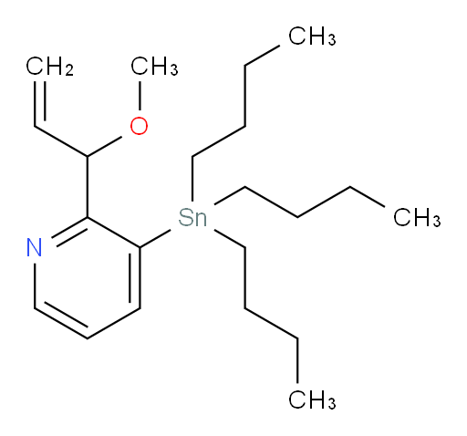 2-(1-methoxyallyl)-3-(tributylstannyl)pyridine