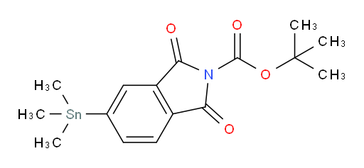 tert-butyl 1,3-dioxo-5-(trimethylstannyl)isoindoline-2-carboxylate