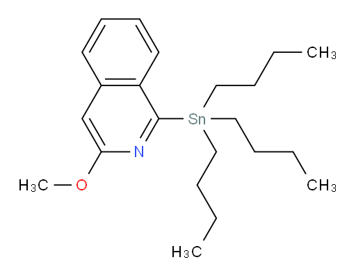 3-methoxy-1-(tributylstannyl)isoquinoline