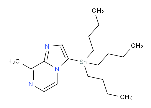 8-methyl-3-(tributylstannyl)imidazo[1,2-a]pyrazine