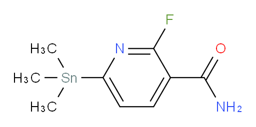 2-fluoro-6-(trimethylstannyl)nicotinamide
