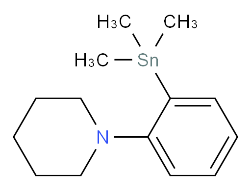 1-(2-(trimethylstannyl)phenyl)piperidine