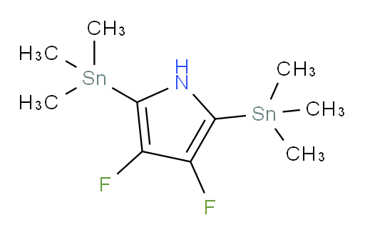 3,4-difluoro-2,5-bis(trimethylstannyl)-1H-pyrrole