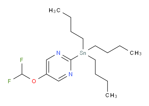 5-(difluoromethoxy)-2-(tributylstannyl)pyrimidine