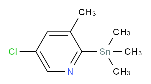 5-chloro-3-methyl-2-(trimethylstannyl)pyridine