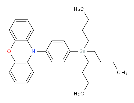 10-(4-(tributylstannyl)phenyl)-10H-phenoxazine