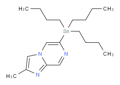 2-methyl-6-(tributylstannyl)imidazo[1,2-a]pyrazine