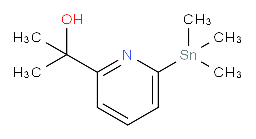 2-(6-(trimethylstannyl)pyridin-2-yl)propan-2-ol