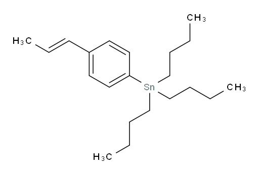 (E)-tributyl(4-(prop-1-en-1-yl)phenyl)stannane