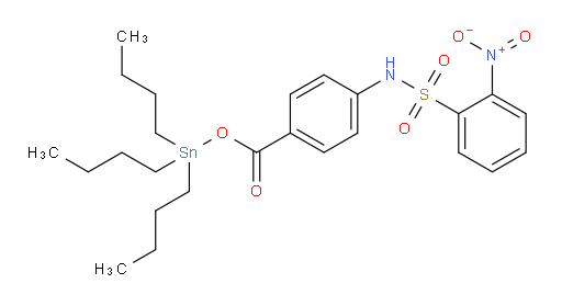 tributylstannyl 4-(2-nitrophenylsulfonamido)benzoate