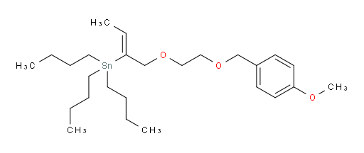 (Z)-tributyl(1-(2-((4-methoxybenzyl)oxy)ethoxy)but-2-en-2-yl)stannane