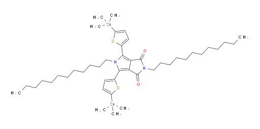 2,5-didodecyl-4,6-bis(5-(trimethylstannyl)thiophen-2-yl)pyrrolo[3,4-c]pyrrole-1,3(2H,5H)-dione