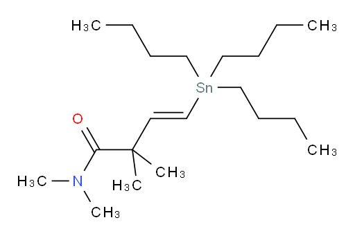 (E)-N,N,2,2-tetramethyl-4-(tributylstannyl)but-3-enamide