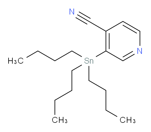 3-(tributylstannyl)isonicotinonitrile