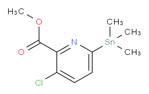 methyl 3-chloro-6-(trimethylstannyl)picolinate