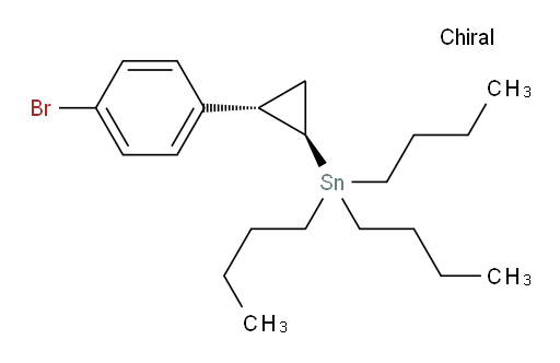 ((1R,2S)-2-(4-bromophenyl)cyclopropyl)tributylstannane
