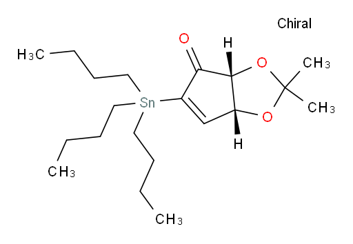 (3aR,6aR)-2,2-dimethyl-5-(tributylstannyl)-3aH-cyclopenta[d][1,3]dioxol-4(6aH)-one