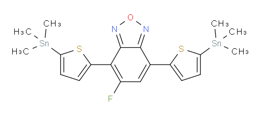 5-fluoro-4,7-bis(5-(trimethylstannyl)thiophen-2-yl)benzo[c][1,2,5]oxadiazole