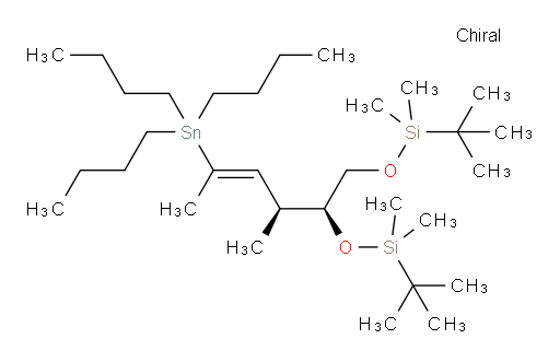 (S)-2,2,3,3,8,8,9,9-octamethyl-5-((S,E)-4-(tributylstannyl)pent-3-en-2-yl)-4,7-dioxa-3,8-disiladecane