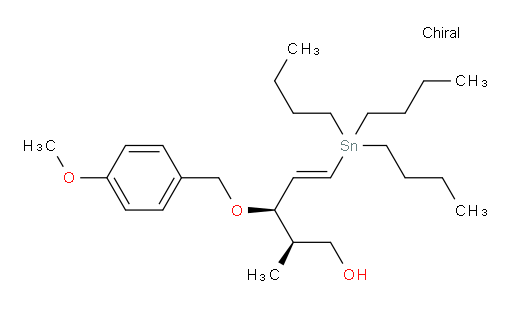 (2R,3R,E)-3-((4-methoxybenzyl)oxy)-2-methyl-5-(tributylstannyl)pent-4-en-1-ol