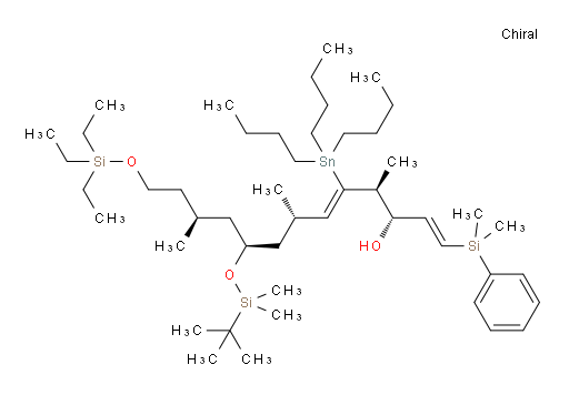 (1E,3S,4S,5Z,7S,9S,11S)-9-((tert-butyldimethylsilyl)oxy)-1-(dimethyl(phenyl)silyl)-4,7,11-trimethyl-5-(tributylstannyl)-13-((triethylsilyl)oxy)trideca-1,5-dien-3-ol