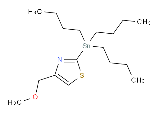 4-(methoxymethyl)-2-(tributylstannyl)thiazole