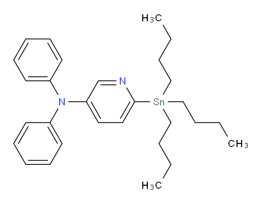 N,N-diphenyl-6-(tributylstannyl)pyridin-3-amine