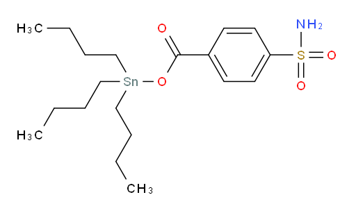 tributylstannyl 4-sulfamoylbenzoate