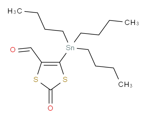 2-oxo-5-(tributylstannyl)-1,3-dithiole-4-carbaldehyde