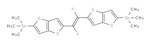 (E)-1,2-difluoro-1,2-bis(5-(trimethylstannyl)thieno[3,2-b]thiophen-2-yl)ethene