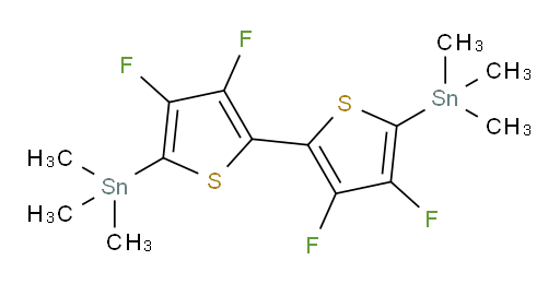 (perfluoro-[2,2'-bithiophene]-5,5'-diyl)bis(trimethylstannane)