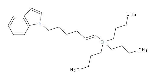 (E)-1-(6-(tributylstannyl)hex-5-en-1-yl)-1H-indole