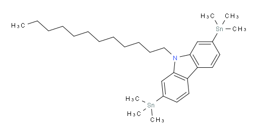 9-dodecyl-2,7-bis(trimethylstannyl)-9H-carbazole